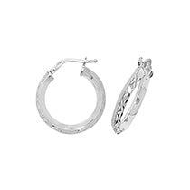 Sterling Silver Earrings 15mm