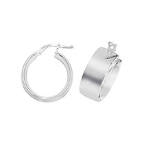 Sterling Silver Earrings 15mm