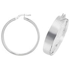 Sterling Silver Earrings 30mm
