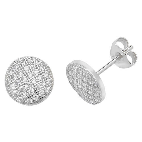 Sterling Silver CZ Earrings