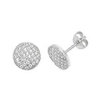 Sterling Silver CZ Earrings