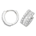 Sterling Silver CZ Earrings