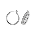 Sterling Silver Earrings 15mm