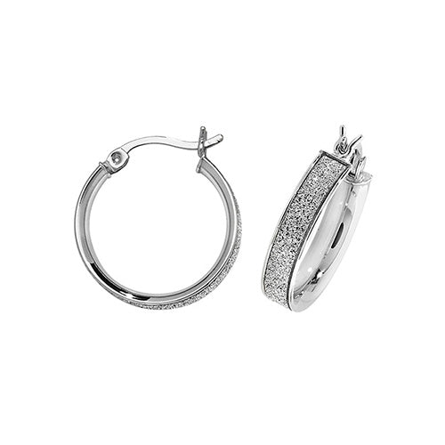 Sterling Silver Earrings 15mm