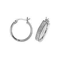Sterling Silver Earrings 15mm