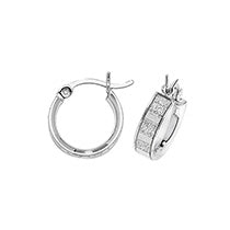 Sterling Silver Earrings 10mm