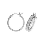 Sterling Silver Earrings 15mm