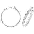 Sterling Silver Earrings 30mm