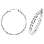 Sterling Silver Earrings 30mm