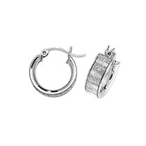 Sterling Silver Earrings 10mm