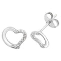 Sterling Silver CZ Earrings