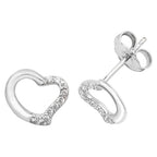 Sterling Silver CZ Earrings