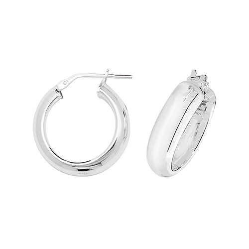 Sterling Silver Earrings 15mm
