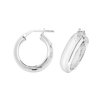 Sterling Silver Earrings 15mm