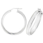 Sterling Silver Earrings 30mm