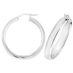 Sterling Silver Earrings 30mm