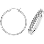 Sterling Silver Earrings 30mm