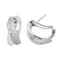 Sterling Silver CZ Earrings