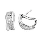 Sterling Silver CZ Earrings