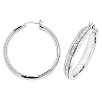 Sterling Silver Earrings 30mm