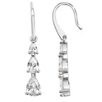 Sterling Silver CZ Earrings