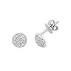 Sterling Silver CZ Earrings