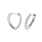 Sterling Silver CZ Earrings