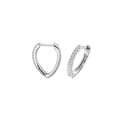 Sterling Silver CZ Earrings