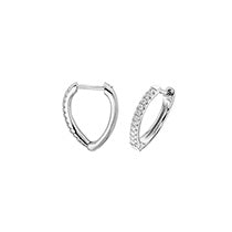 Sterling Silver CZ Earrings