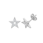 Sterling Silver CZ Earrings