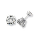 Sterling Silver CZ Earrings