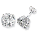 Sterling Silver CZ Earrings