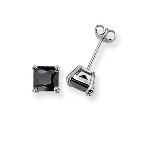 Sterling Silver CZ Earrings