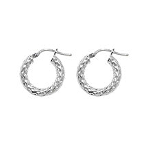 Sterling Silver Earrings 10mm