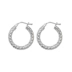 Sterling Silver Earrings 15mm
