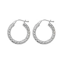 Sterling Silver Earrings 15mm