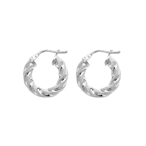 Sterling Silver Earrings 10mm