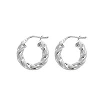 Sterling Silver Earrings 10mm