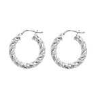 Sterling Silver Earrings 15mm