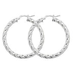 Sterling Silver Earrings 30mm