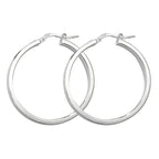 Sterling Silver Earrings 30mm