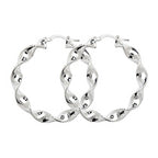 Sterling Silver Earrings 30mm