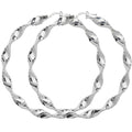 Sterling Silver Earrings 60mm