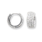 Sterling Silver CZ Earrings