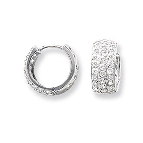 Sterling Silver CZ Earrings