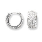 Sterling Silver CZ Earrings