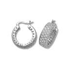 Sterling Silver CZ Earrings