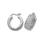 Sterling Silver CZ Earrings