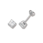 Sterling Silver CZ Earrings