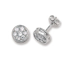 Sterling Silver CZ Earrings